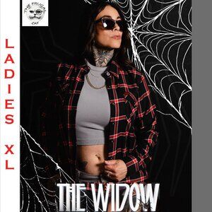 DIXXON FLANNEL - The WIDOW Flannel Shirt - Women's XL